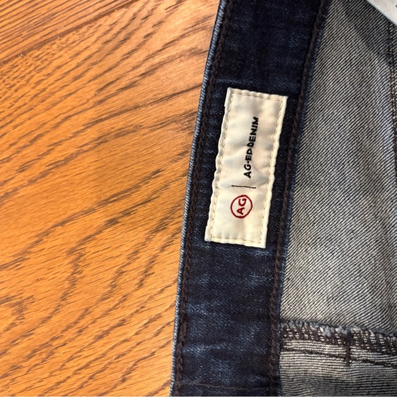 AG Adriano Goldschmied Dark Indigo Straight Leg Jeans - Picture 2 of 7